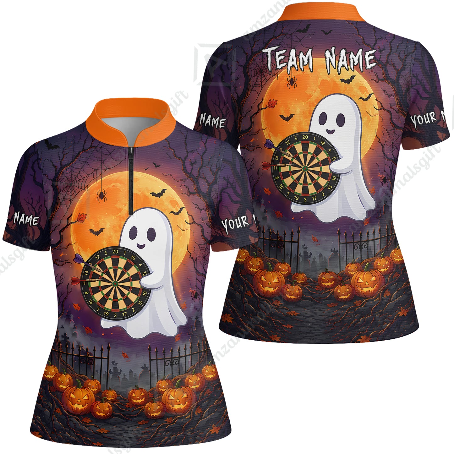 Women Jersey Shirt||Orange