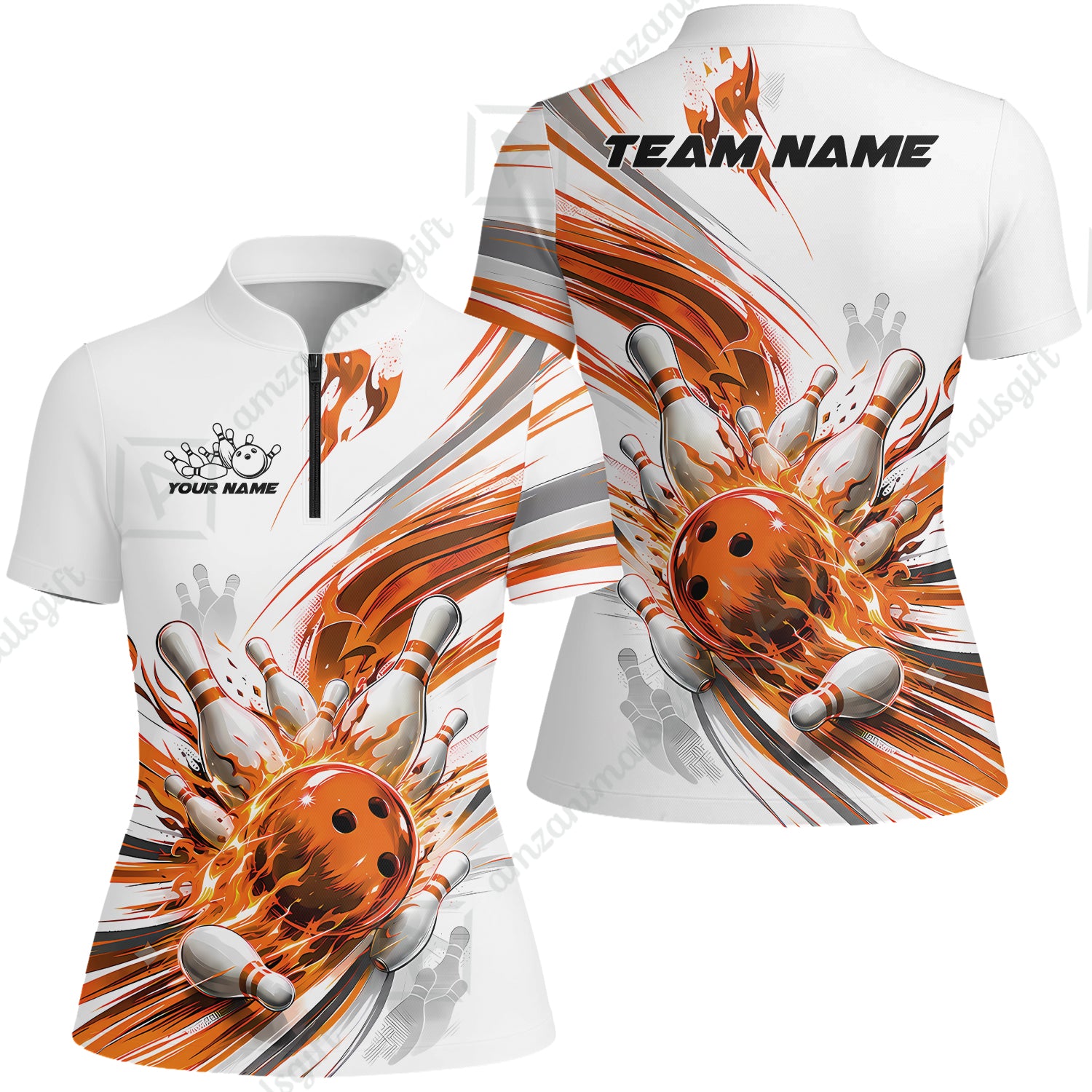 Women Jersey Shirt||Orange