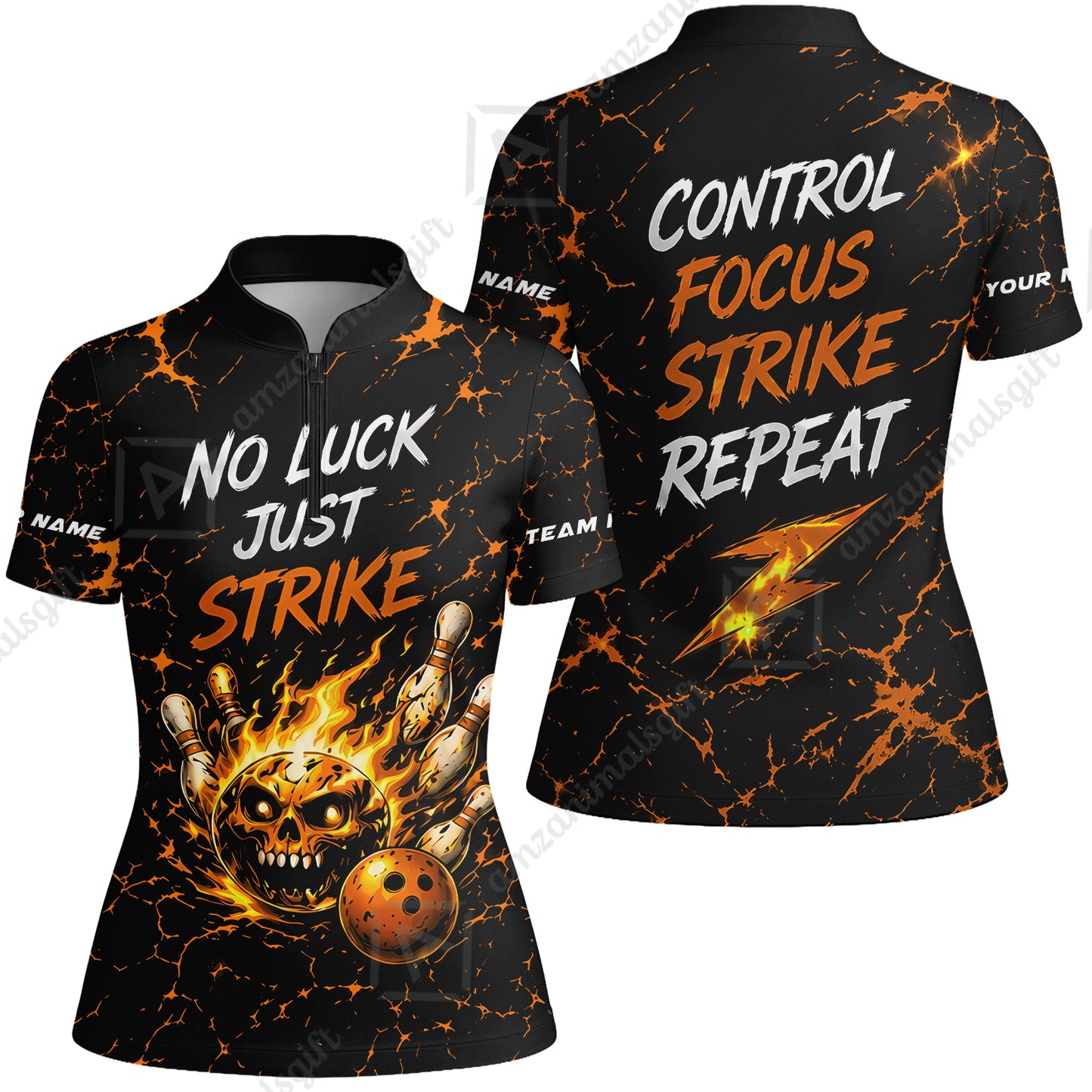 Women Jersey Shirt||Orange