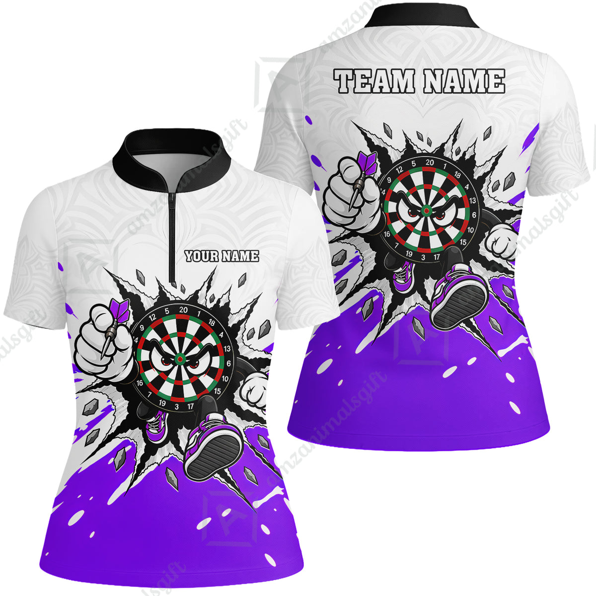 Women Jersey Shirt||Purple