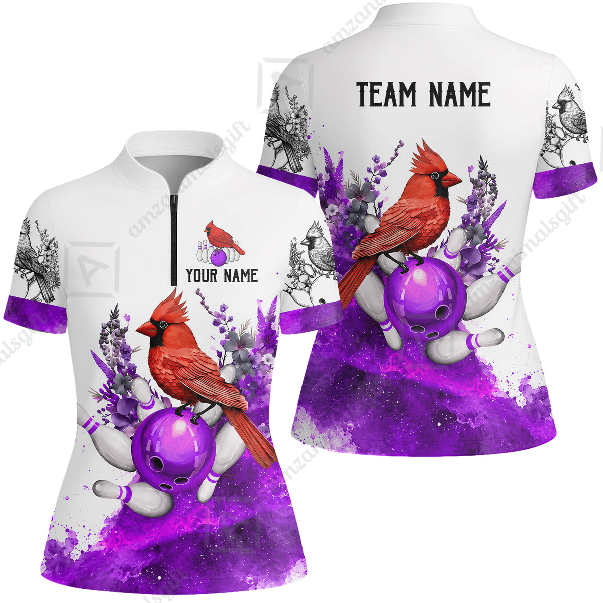 Women Jersey Shirt||Purple