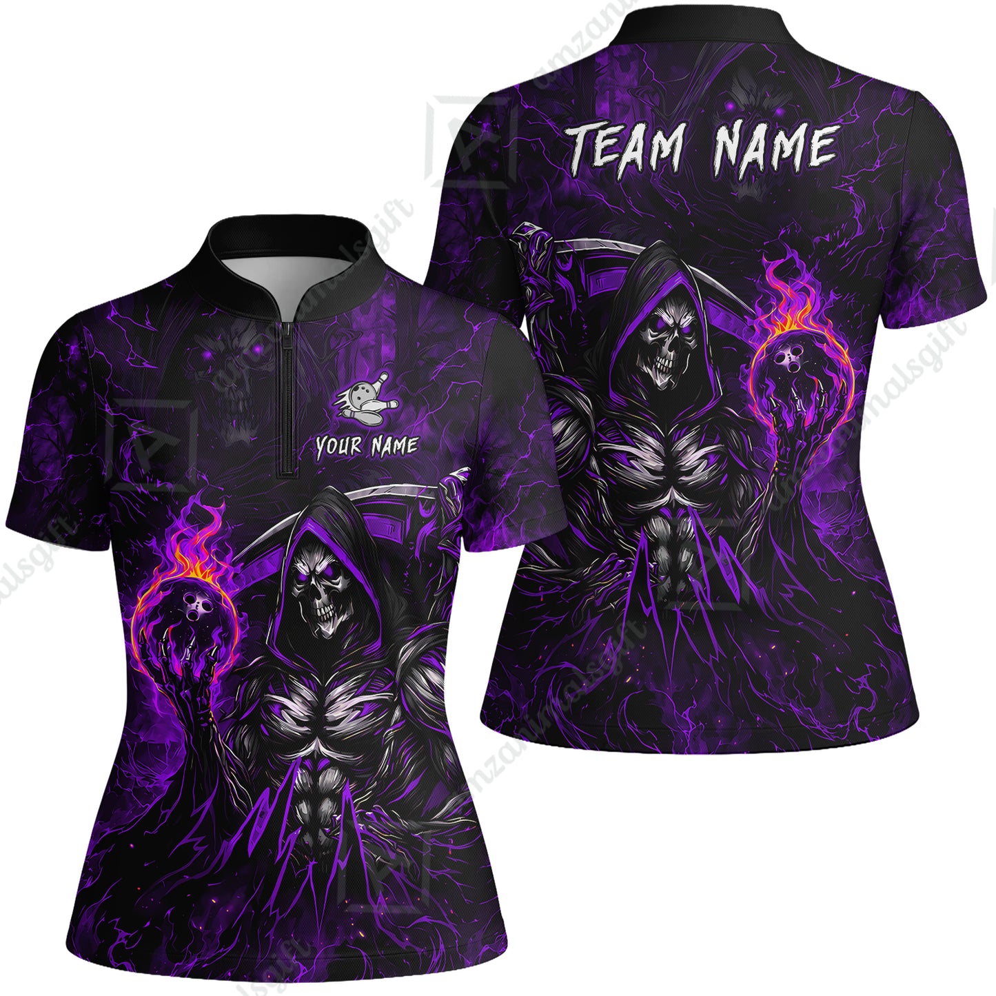 Women Jersey Shirt||Purple