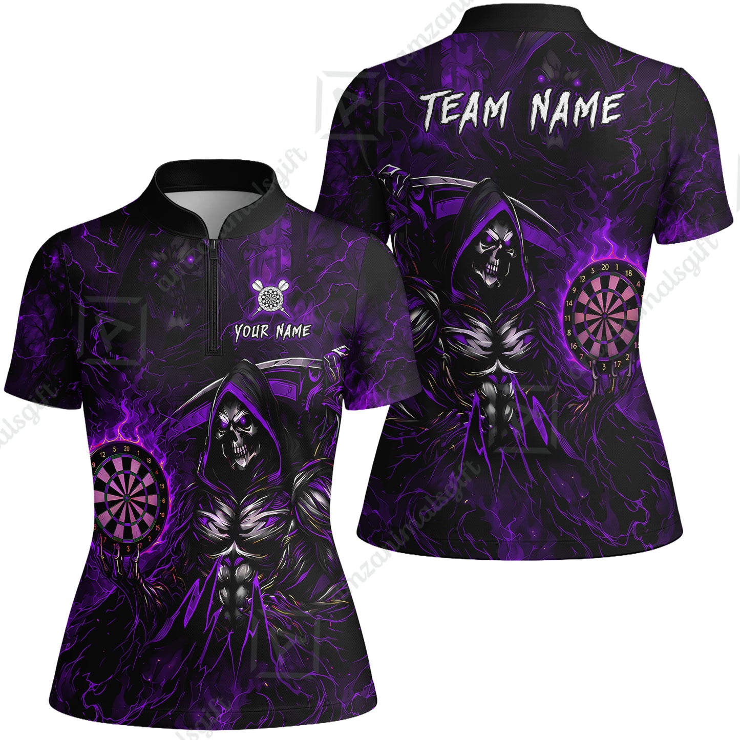 Women Jersey Shirt||Purple