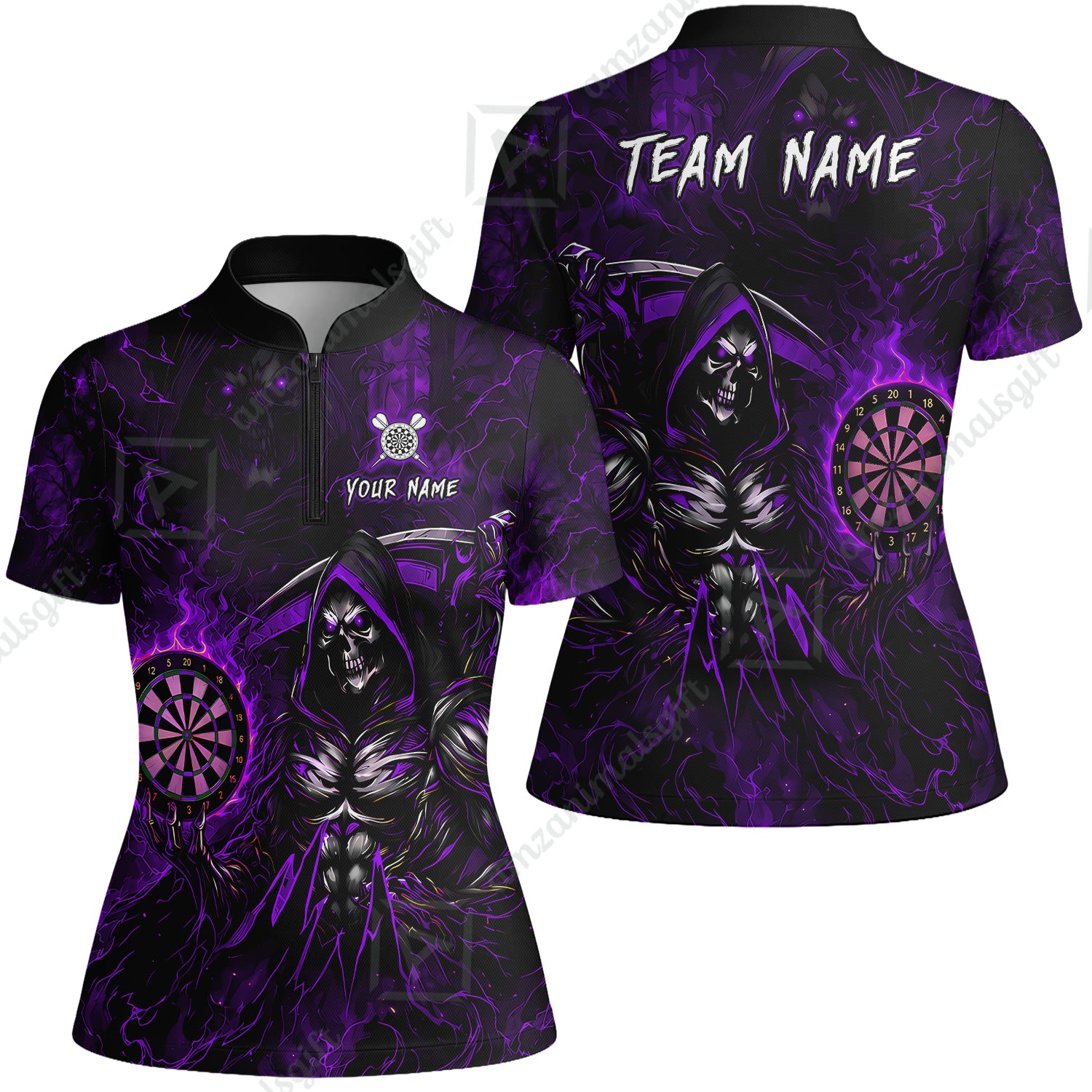 Women Jersey Shirt||Purple