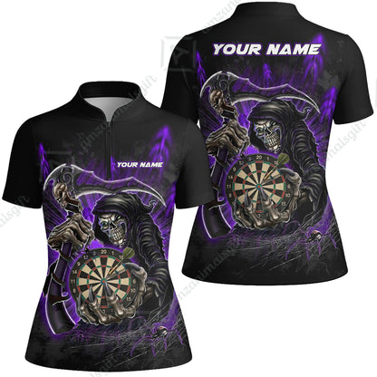 Women Jersey Shirt||Purple