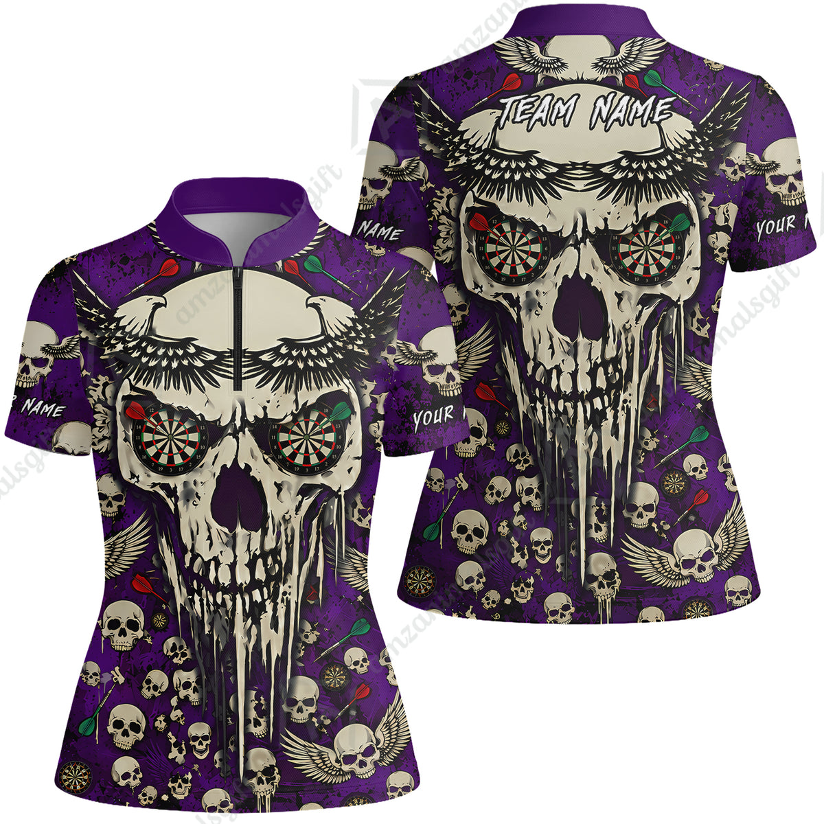 Women Jersey Shirt||Purple