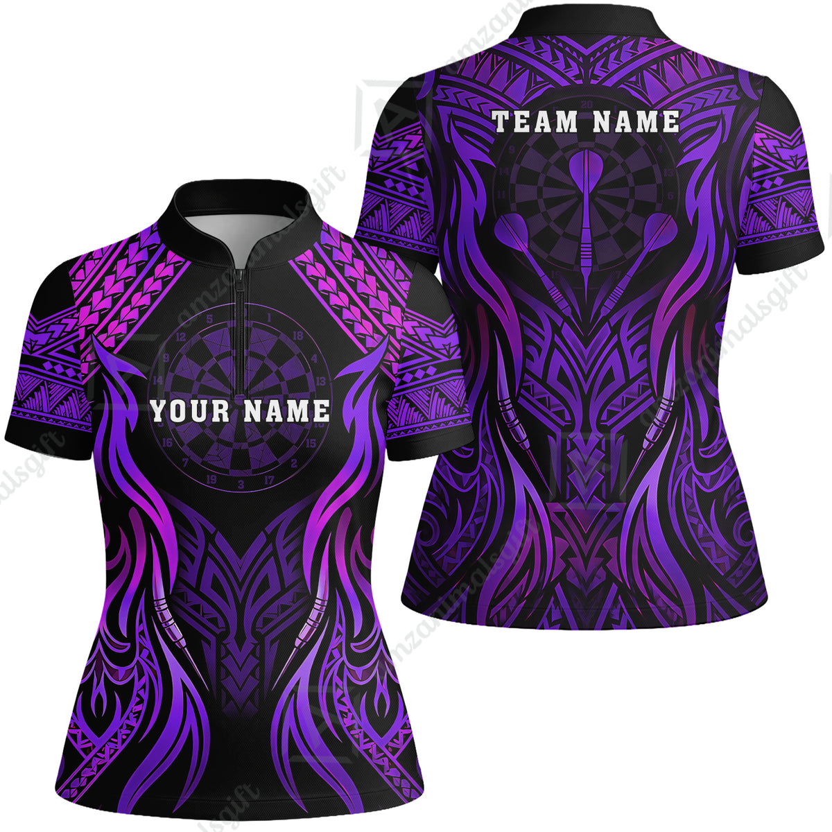 Women Jersey Shirt||Purple