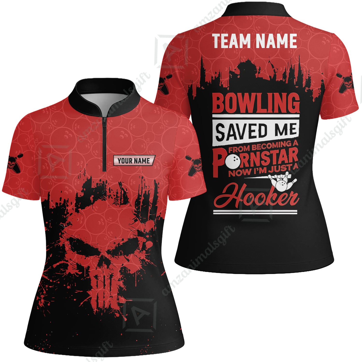 Women Jersey Shirt||Red
