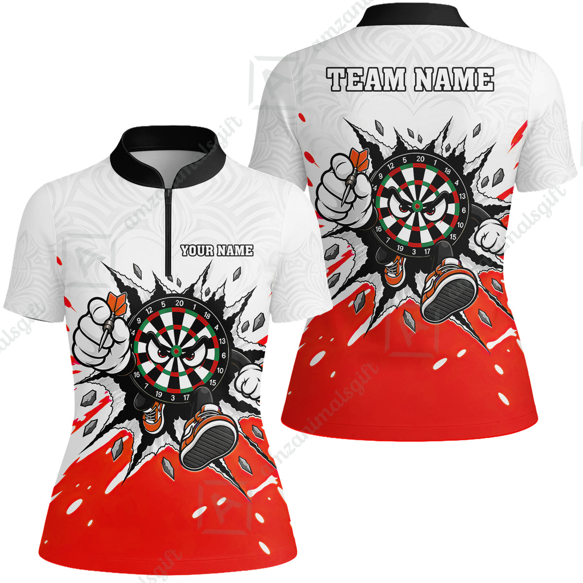 Women Jersey Shirt||Red