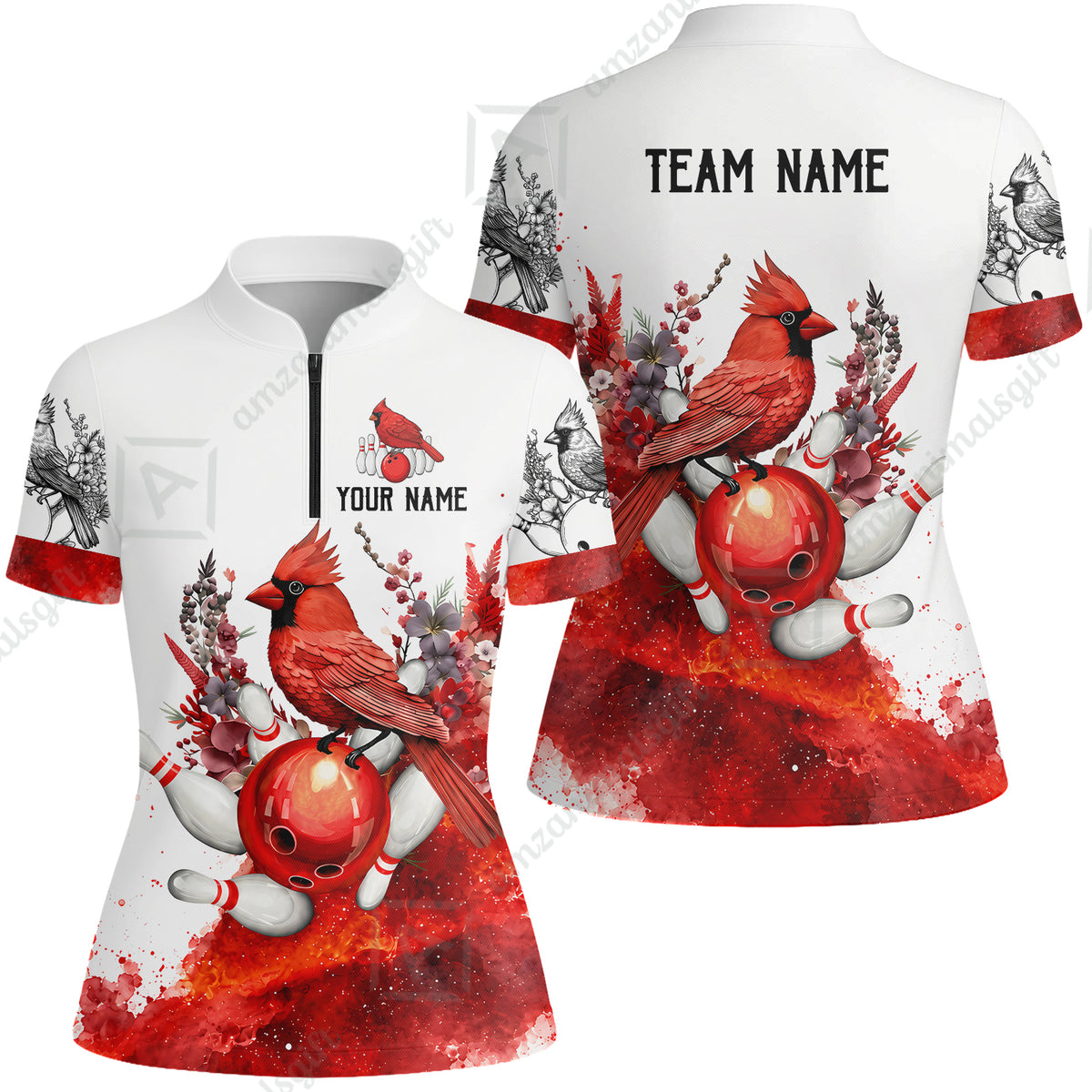 Women Jersey Shirt||Red