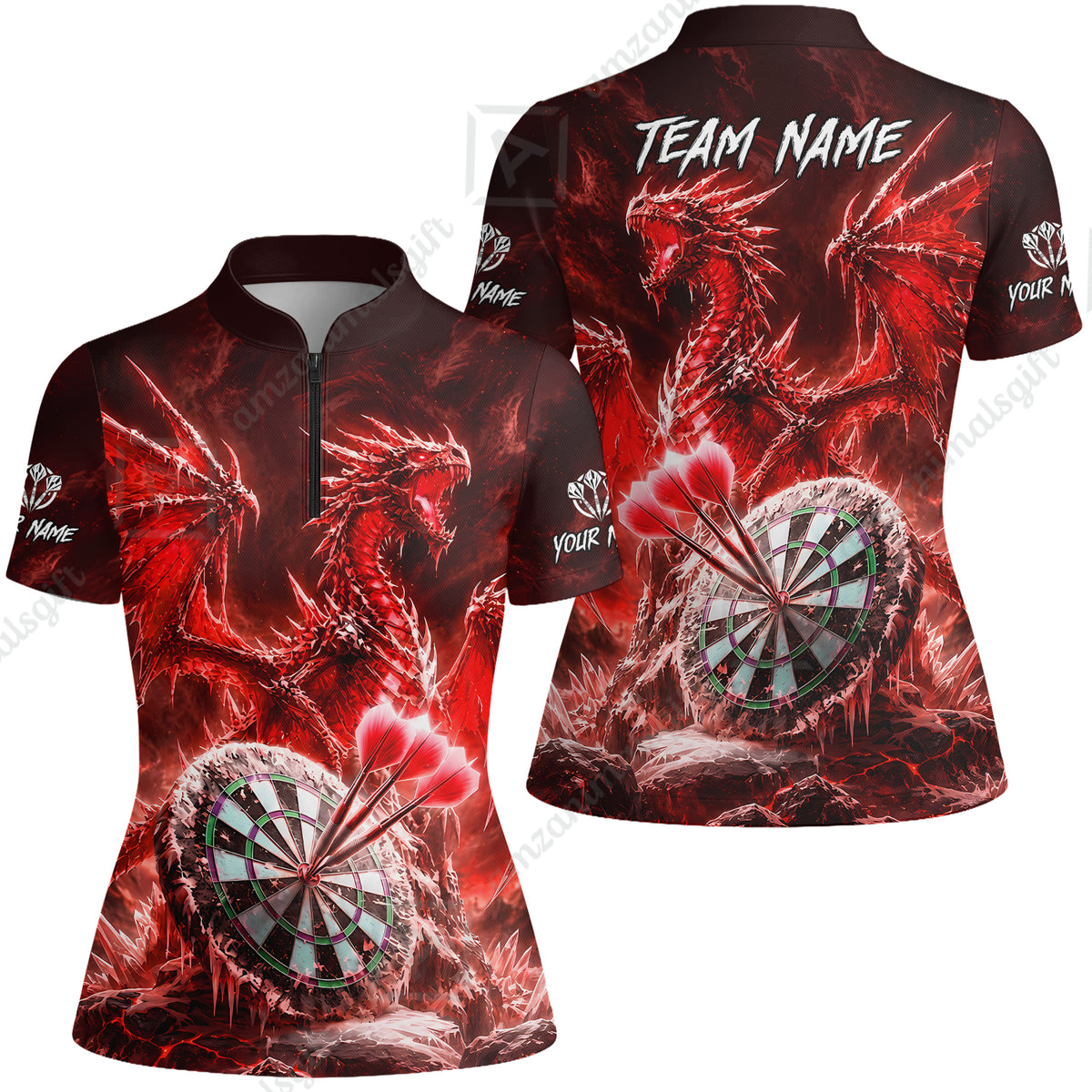 Women Jersey Shirt||Red