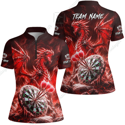 Women Jersey Shirt||Red