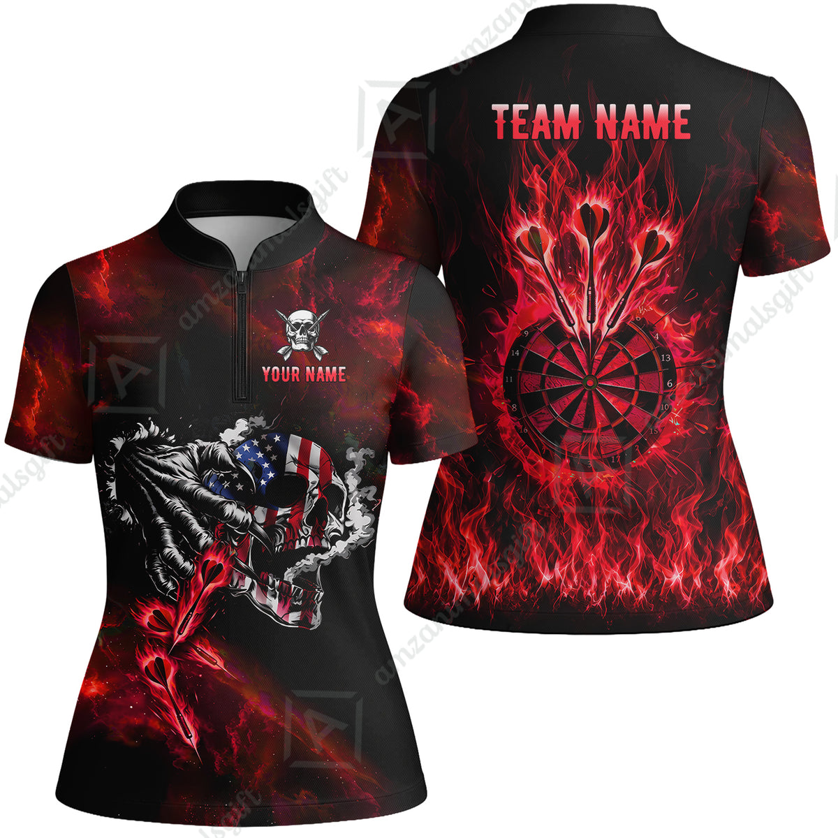Women Jersey Shirt||Red