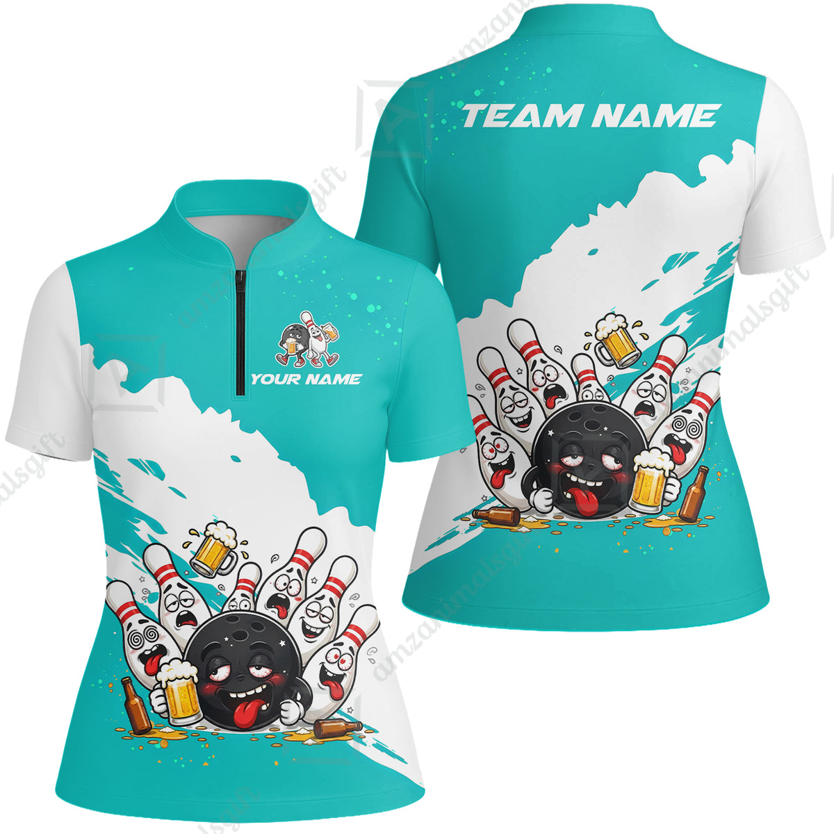 Women Jersey Shirt||Turquoise
