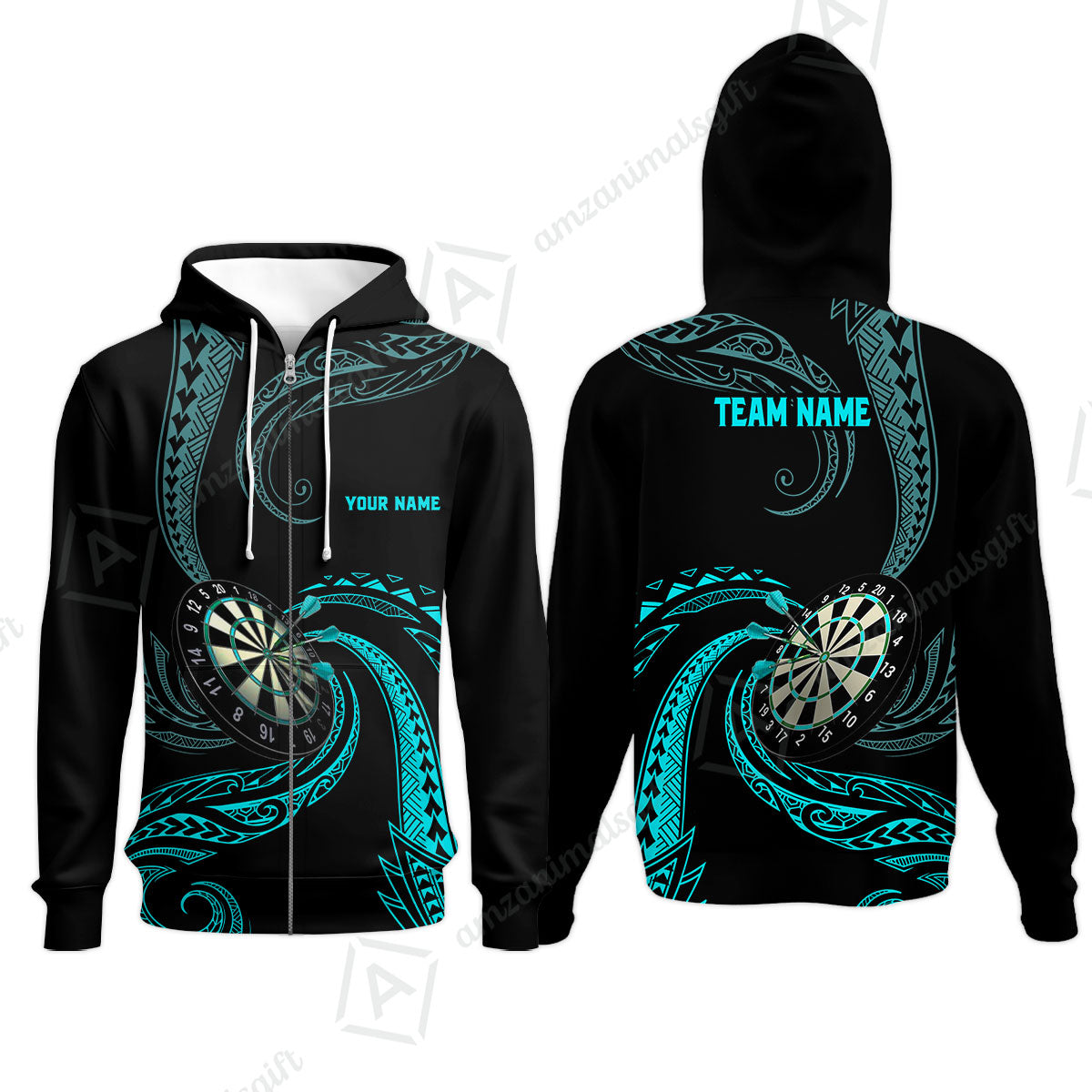 Custom Roll Tribal Darts Team Men Polo Shirts, Darts uniforms Roll Tribal Darts Personalized Name And Team Name