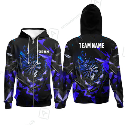 Custom Darts Team Jersey, Personalized Fury Dart Jersey Shirt For Players With Name & Team Name