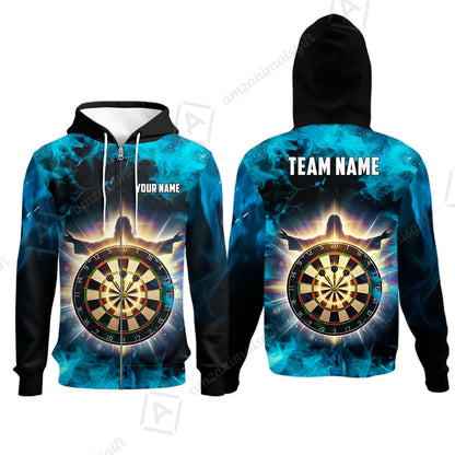 Custom Darts Team Jersey, Personalized Heavenly Strike Dart Polo Shirt For Players With Name & Team Name