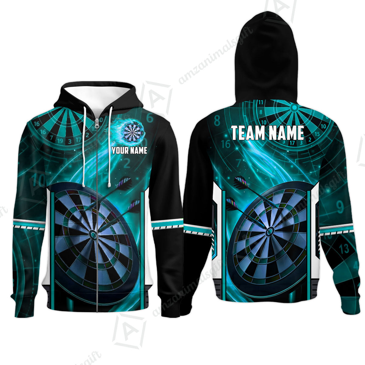 Custom Darts Team Jersey, Personalized Galaxy Darts Team Shirt For Players With Name & Team Name