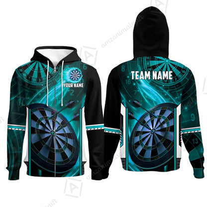 Custom Darts Team Jersey, Personalized Galaxy Darts Team Shirt For Players With Name & Team Name