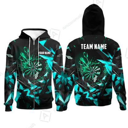 Custom Darts Team Jersey, Personalized Fury Dart Jersey Shirt For Players With Name & Team Name