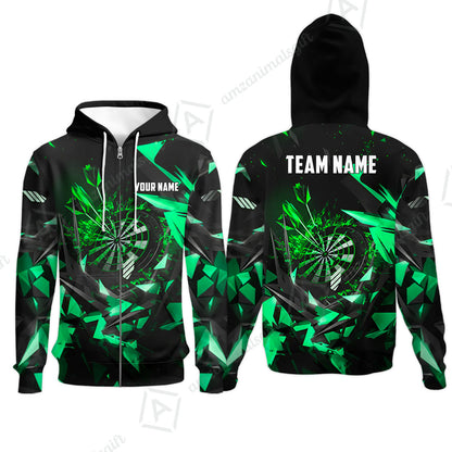 Custom Darts Team Jersey, Personalized Fury Dart Jersey Shirt For Players With Name & Team Name