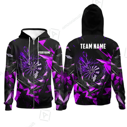Custom Darts Team Jersey, Personalized Fury Dart Jersey Shirt For Players With Name & Team Name