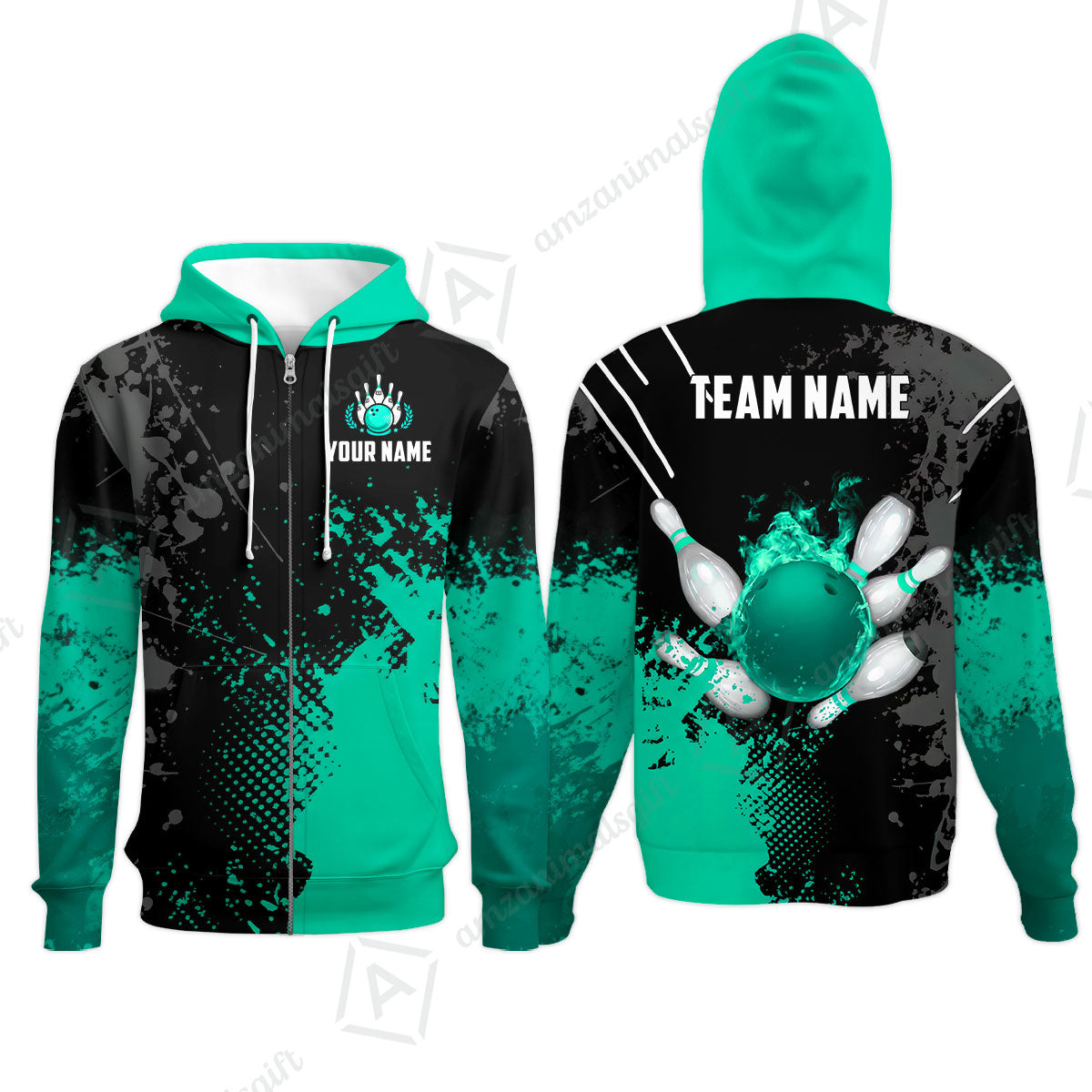 Custom Bowling Jersey Polo Shirt, Fire Ball Bowling, Custom Bowling Jersey Team Shirt For Players With Name & Team Name