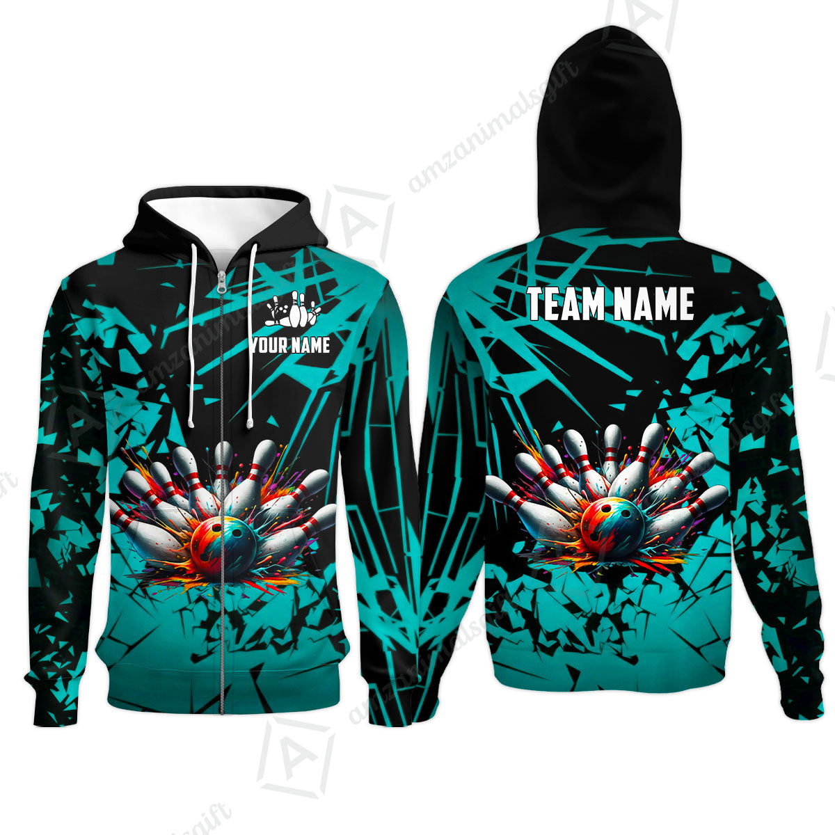 Custom Bowling Jersey Polo Shirt, Strike Explosion Bowling, Custom Bowling Jersey Team Shirt For Players With Name & Team Name
