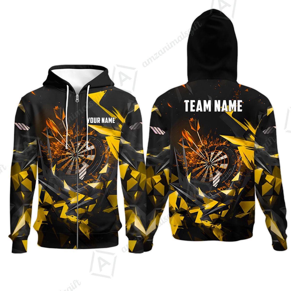 Custom Darts Team Jersey, Personalized Fury Dart Jersey Shirt For Players With Name & Team Name