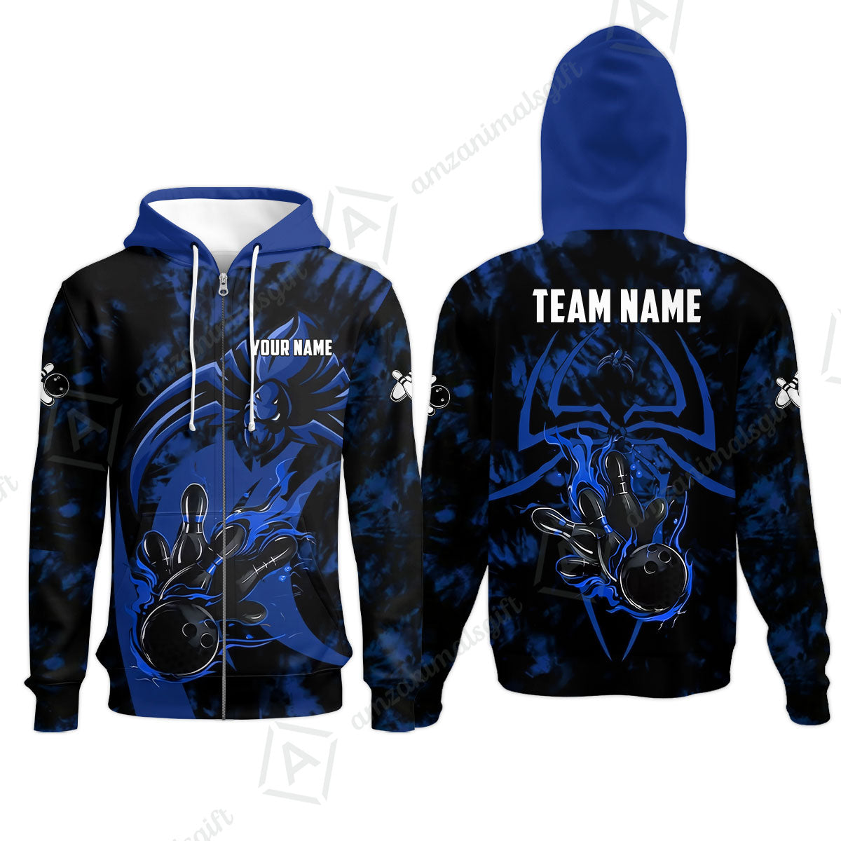 Custom Bowling Jersey Polo Shirt, Neon Venom Spider Monster, Custom Bowling Jersey Team Shirt For Players With Name and Team Name