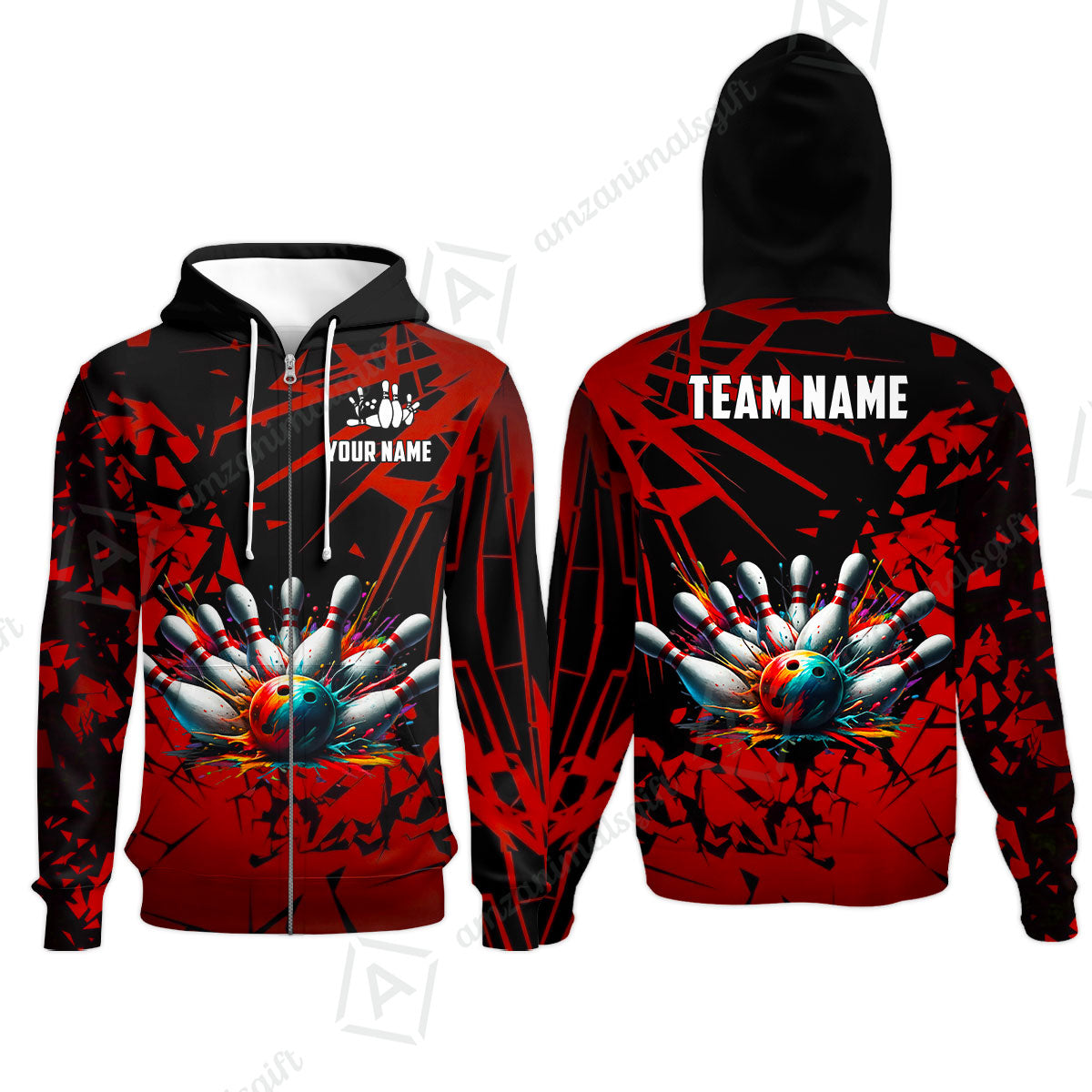 Custom Bowling Jersey Polo Shirt, Strike Explosion Bowling, Custom Bowling Jersey Team Shirt For Players With Name & Team Name