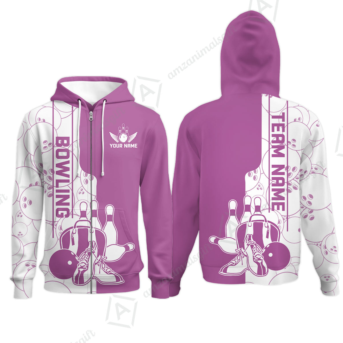 Custom Bowling Team Jersey Bowling Shoes Polo Shirts, Bowling Team Uniforms, Personalized Name And Team Name