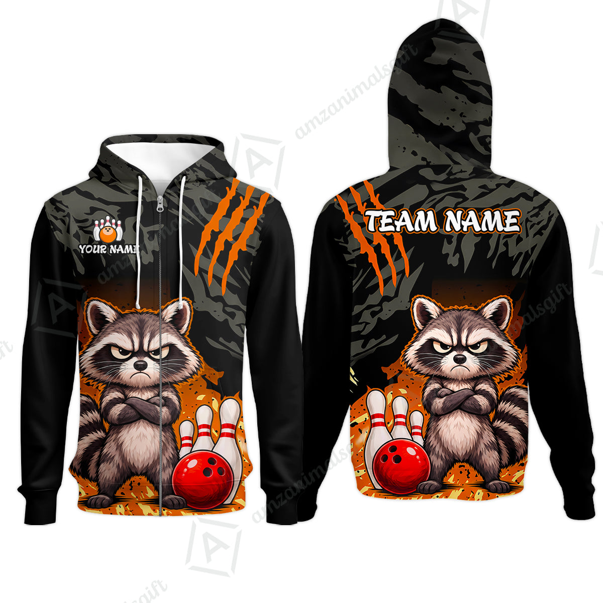 Zip Hoodie||