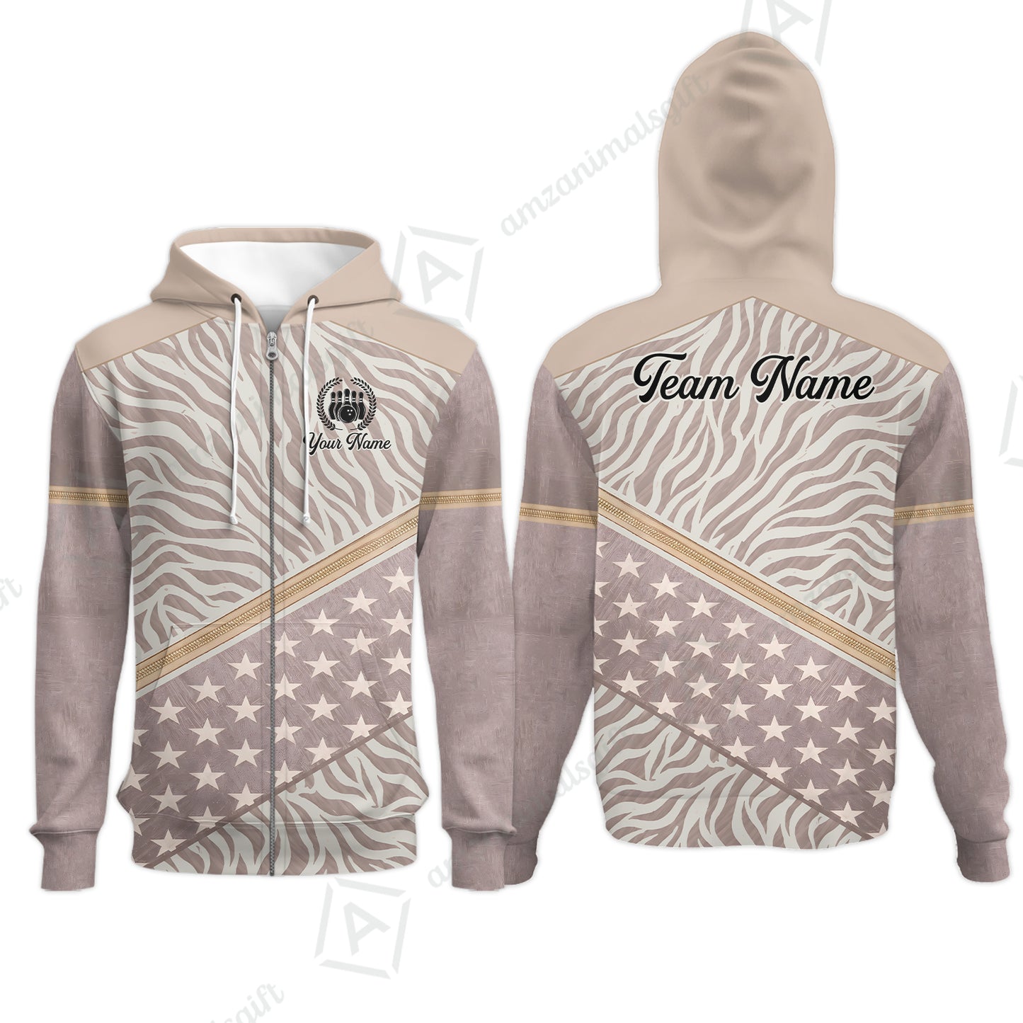 Zip Hoodie||