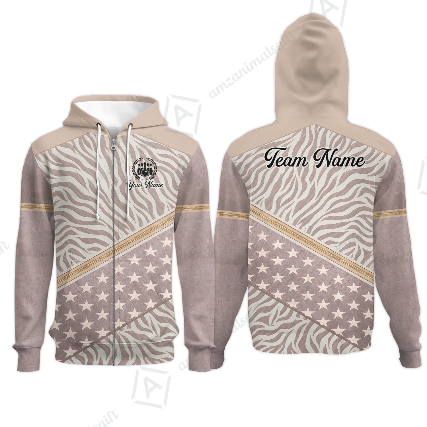 Zip Hoodie||