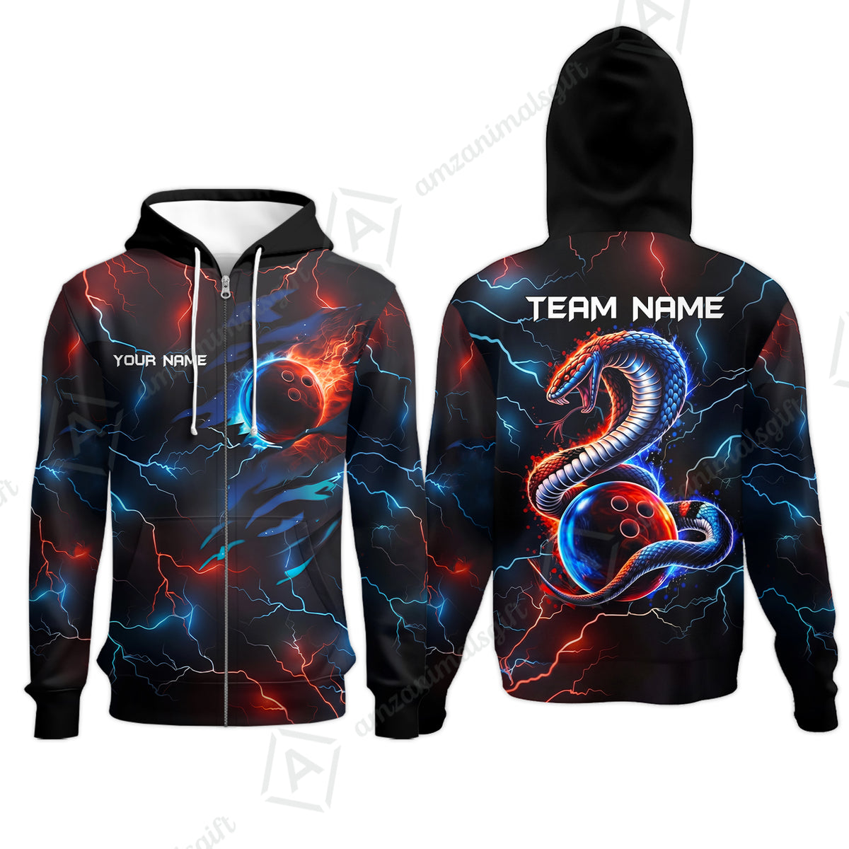 Zip Hoodie||