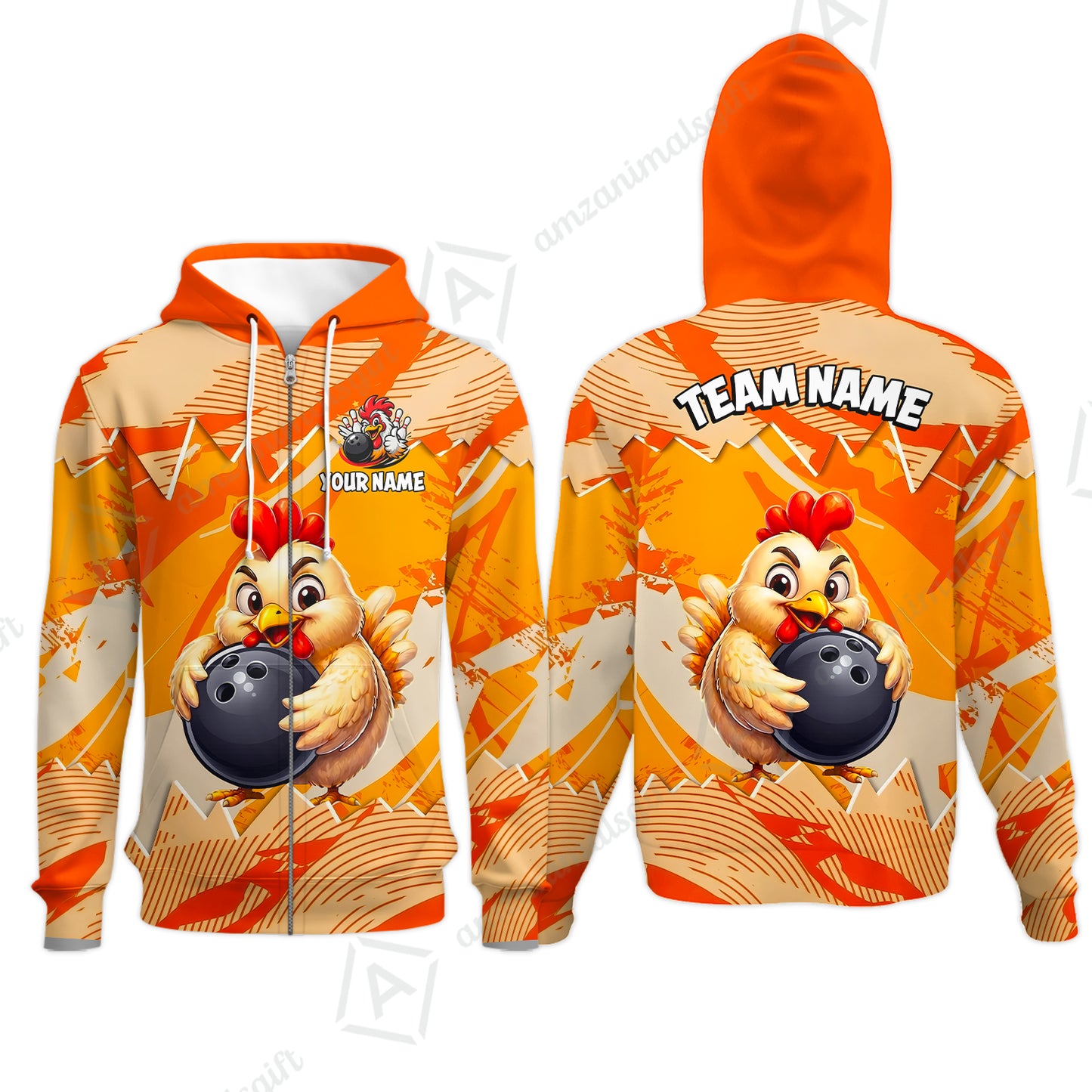 Zip Hoodie||