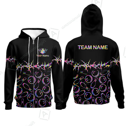 Zip Hoodie||Colorful