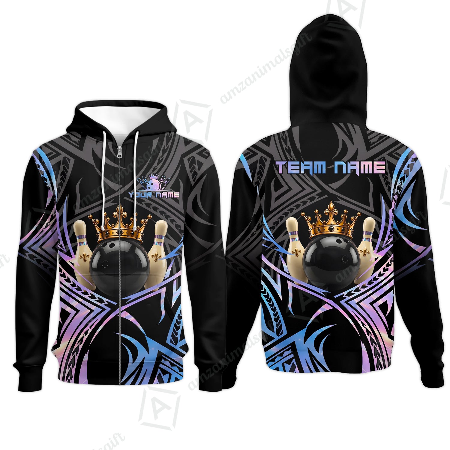 Zip Hoodie||Colorful