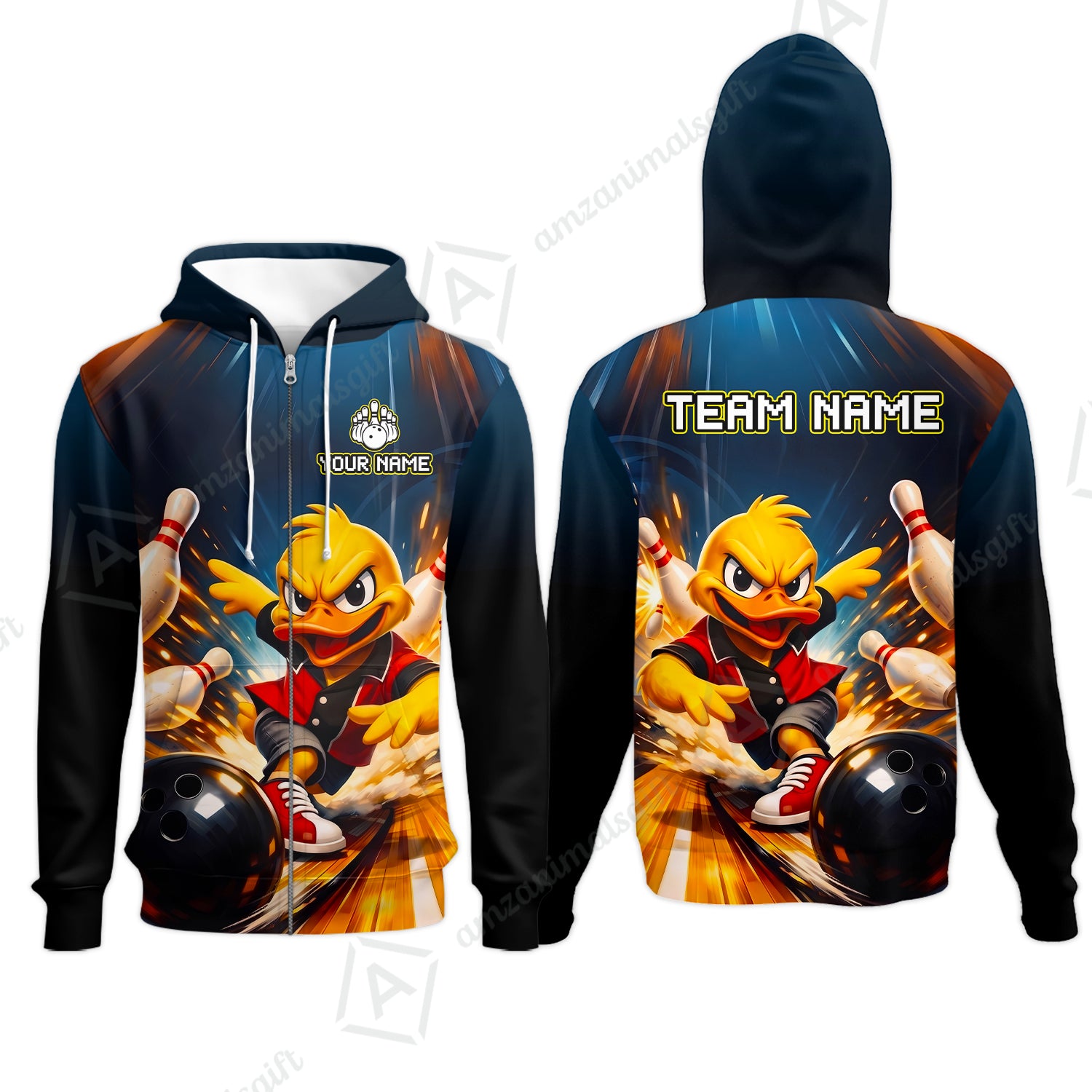 Zip Hoodie||