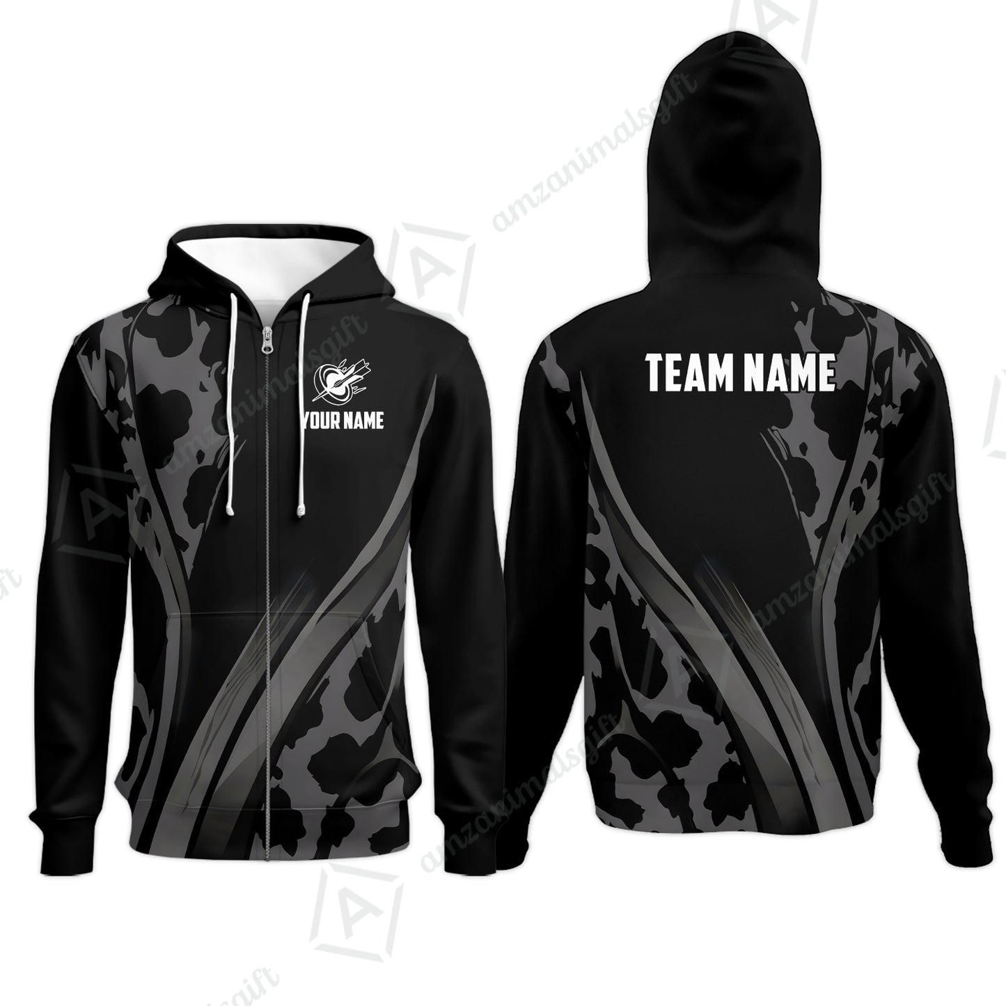 Zip Hoodie||