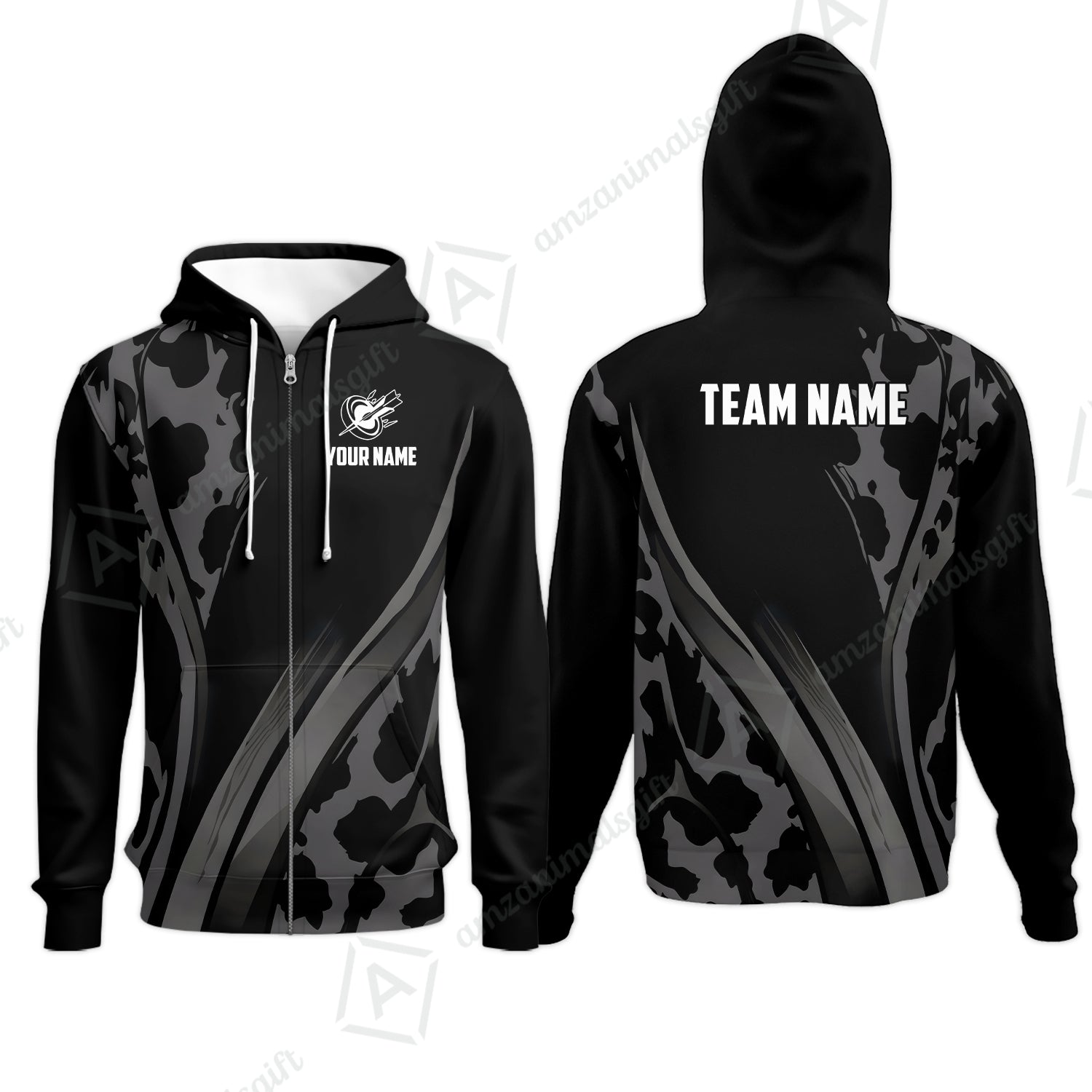 Zip Hoodie||