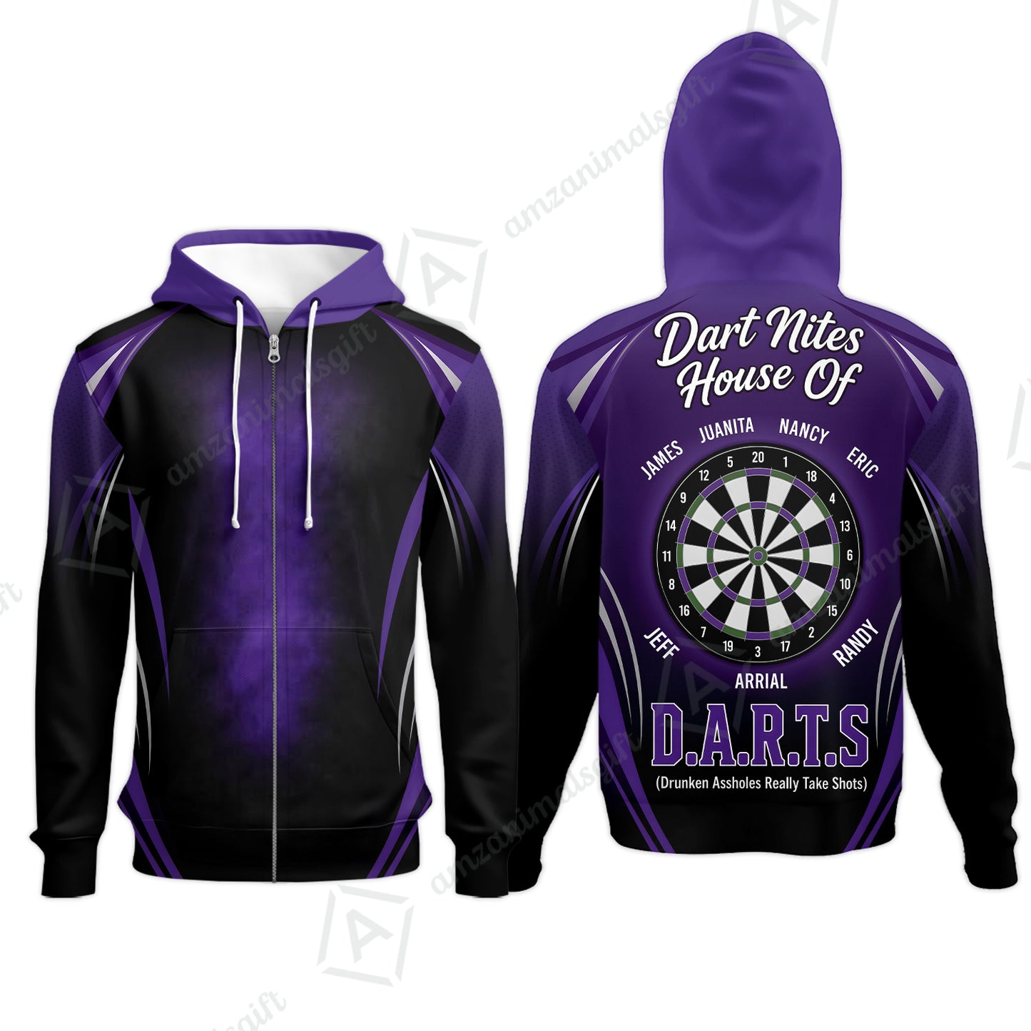 Zip Hoodie||