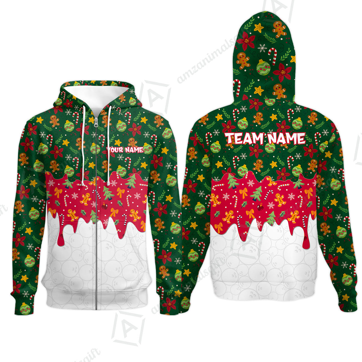 Zip Hoodie||