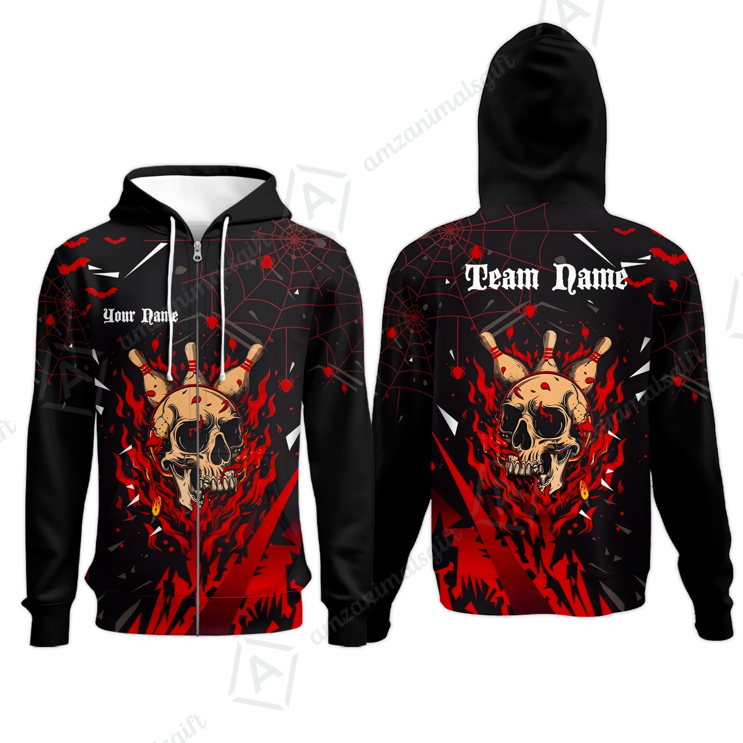 Zip Hoodie||