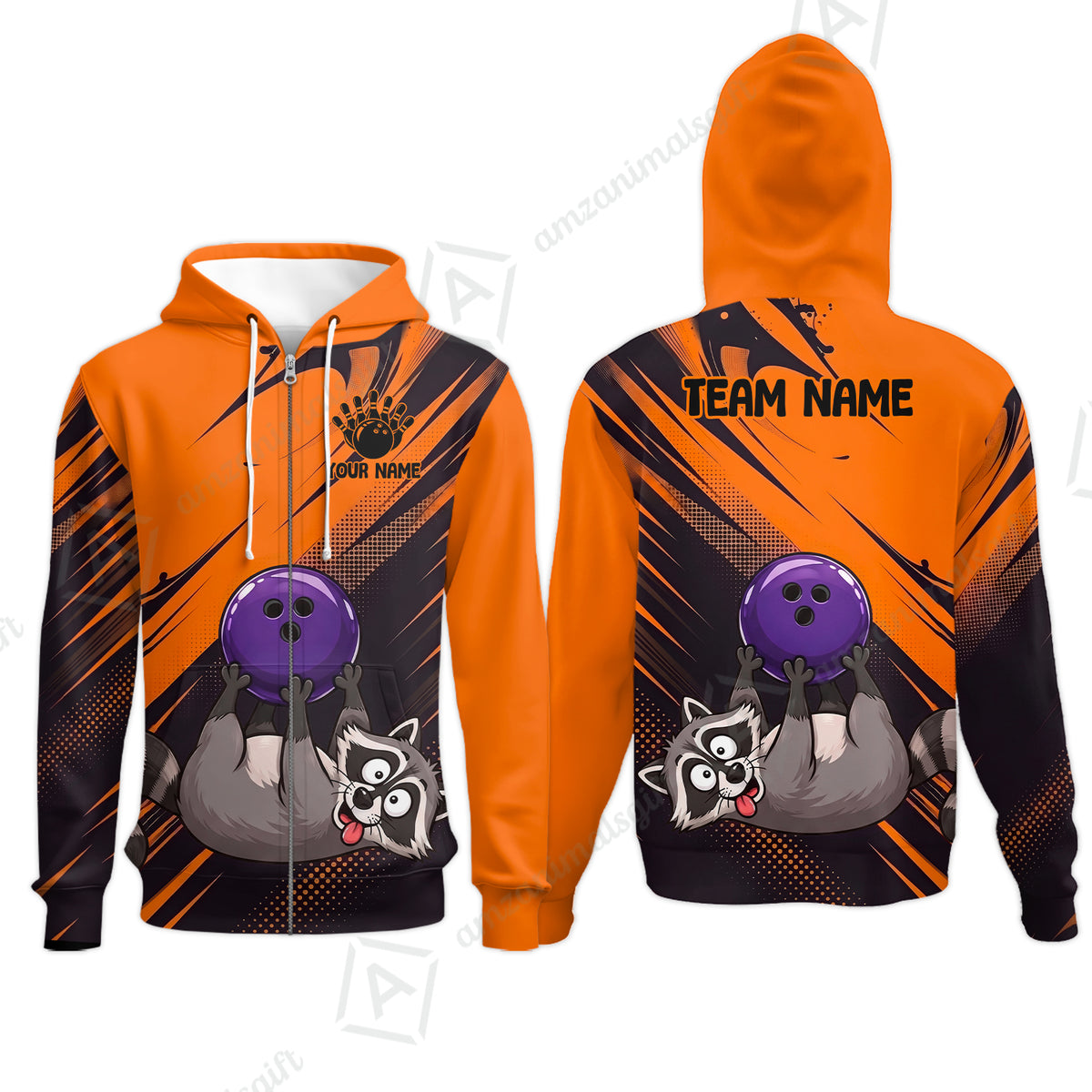 Zip Hoodie||