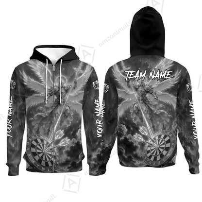 Zip Hoodie||Gray