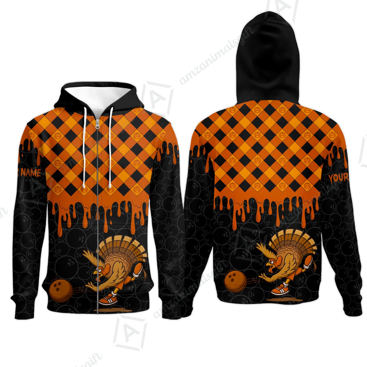 Zip Hoodie||