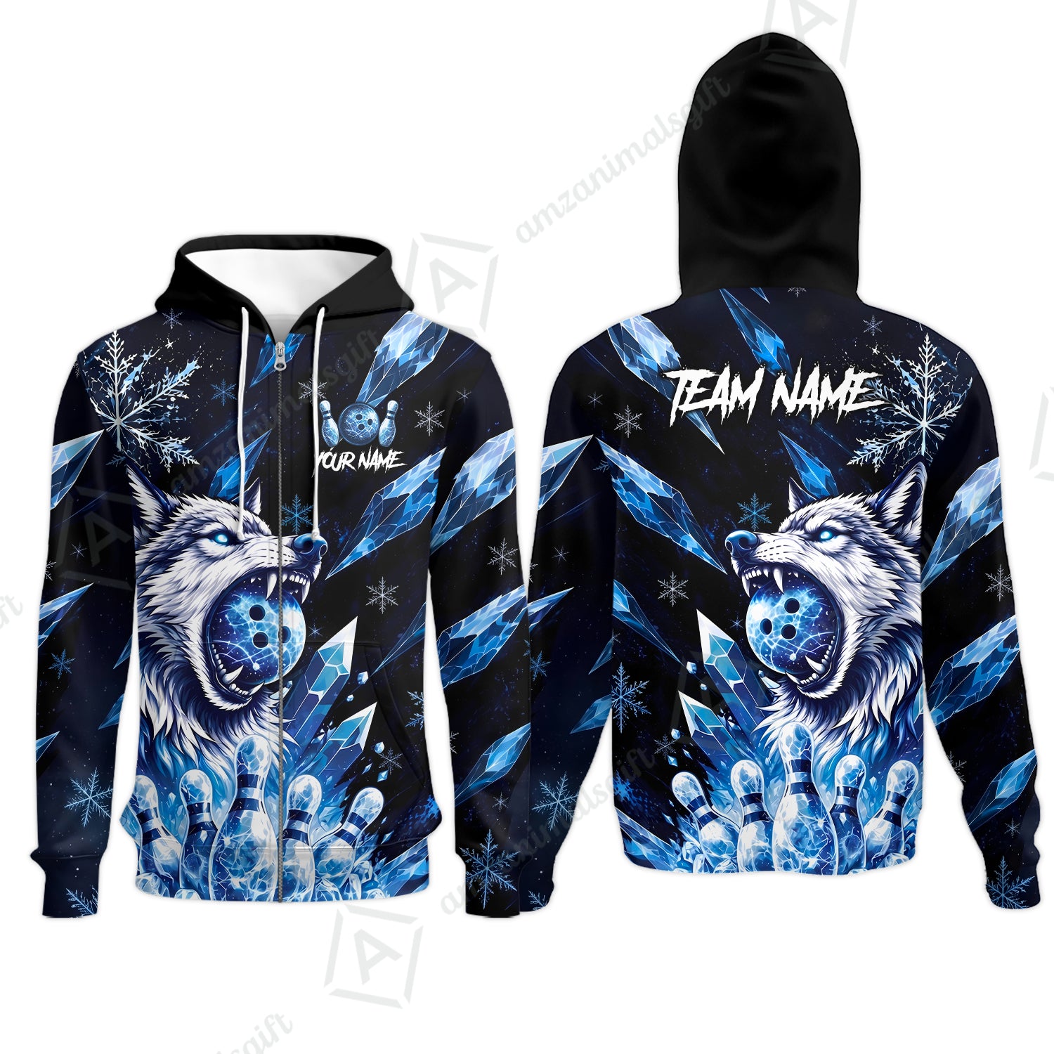 Zip Hoodie||
