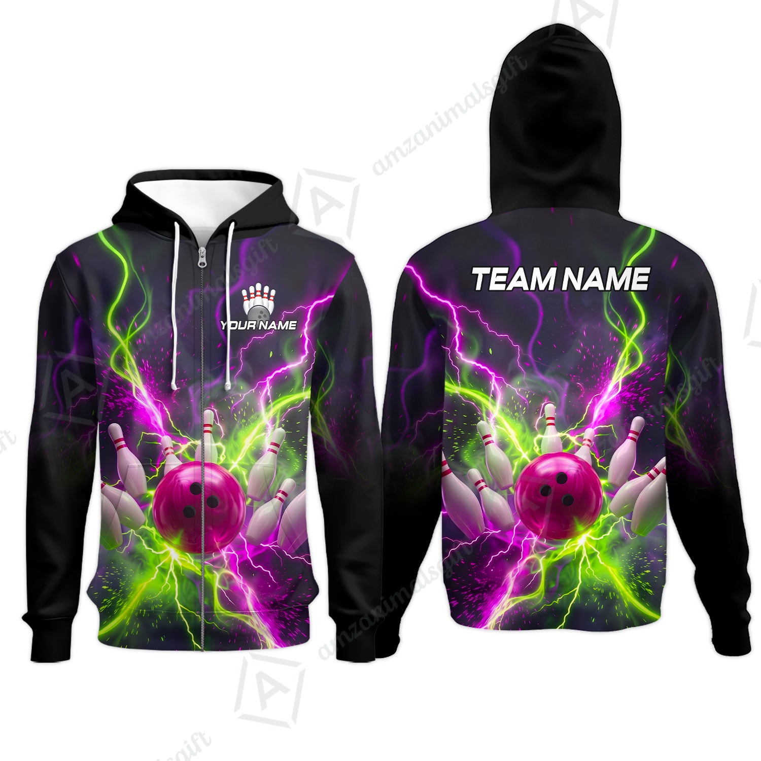 Zip Hoodie||